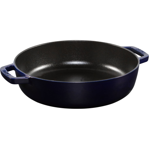 STAUB CHISTERA BRASIERA 28 CM BLU SCURO IN GHISA MOD. 1004764 EAN 3272340019869
