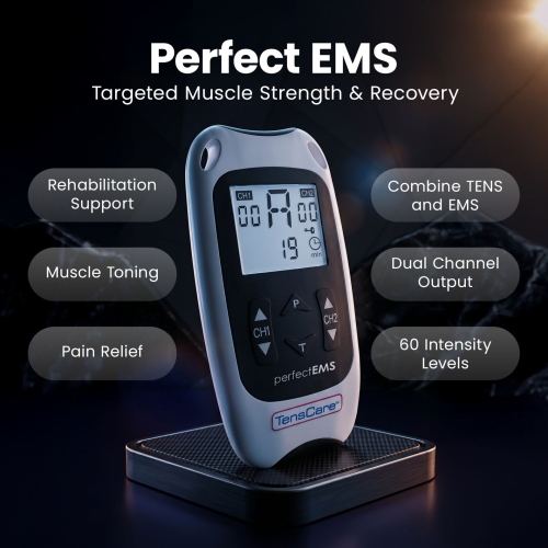 TENSCARE PERFECT EMS STIMOLATORE MUSCOLARE MOD. K-PEMS EAN 5033435131419