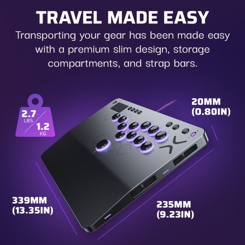 TURTLE BEACH VICTRIX PRO KO FIGHT STICK PS MOD. TBF-3001-05 EAN 0840454400007