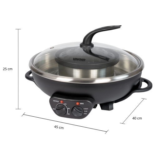 UNOLD 48745 ASIA FONDUE HOT POT MOD. 48745 EAN 4011689487453