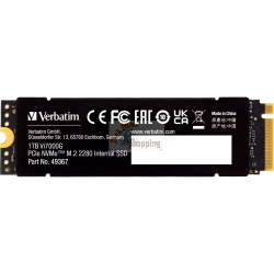 VERBATIM VI7000G SSD M.2 1TB PCIE NVME MOD. 49367 EAN 0023942493679