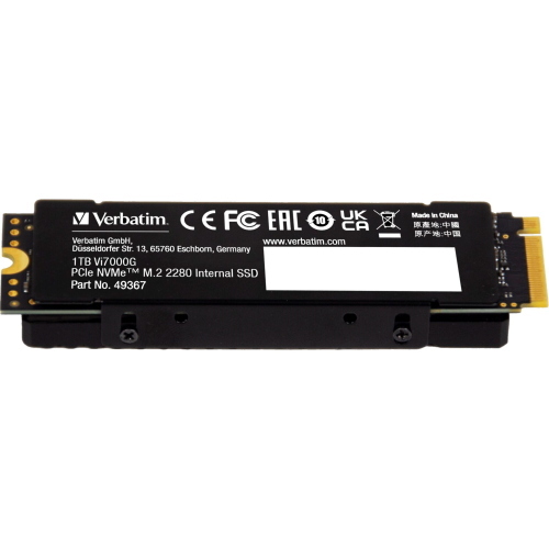 VERBATIM VI7000G SSD M.2 1TB PCIE NVME MOD. 49367 EAN 0023942493679