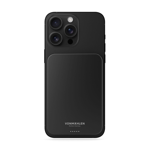 VONMAHLEN EVERGREEN MAG POWERBANK MAGNETICO 5000 MAH NERO MOD. EVM00001 EAN 4251483640870
