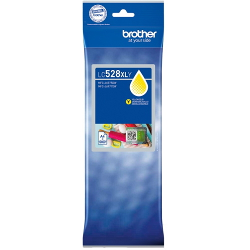 Brother LC528XLY giallo cartuccia d'inchiostro originale 10.000 pagine 10.000 pagine