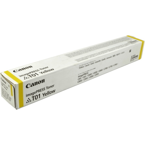Canon T01 y giallo toner originale (8069B001) 39.500 pagine 39500 pagine