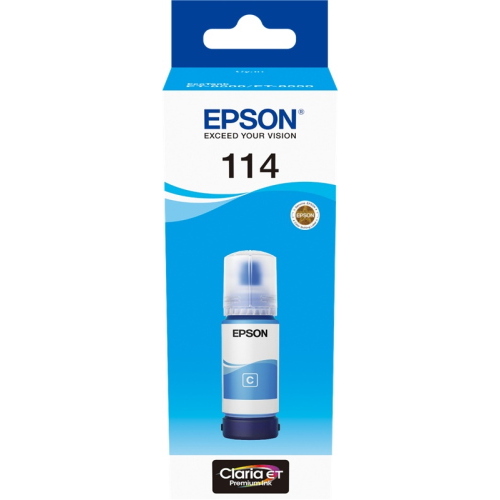 Epson 114 ciano cartuccia d'inchiostro originale (C13T07B240) 70 ml 300 pagine