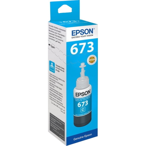 Epson 673 ciano cartuccia d'inchiostro originale (C13T67324A) 800 mm 1200 mm