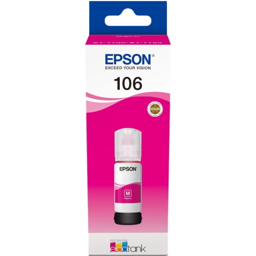 Epson 106 magenta cartuccia d'inchiostro originale (C13T00R340) 70 ml 900 pagine