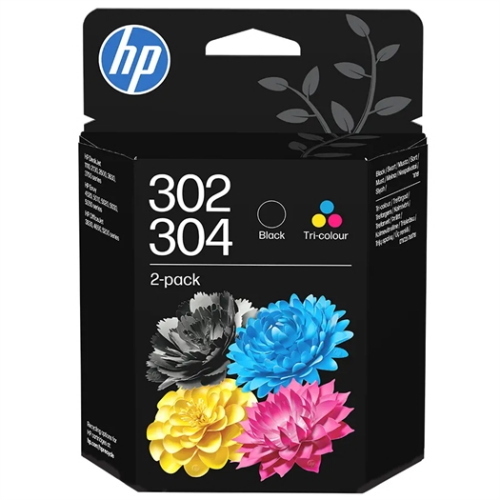 HP 302/304 multipack originale nero e tricromia B82L1AE
