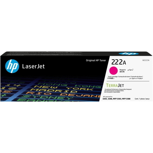 HP 222A magenta toner (W2223A) 200 pagine