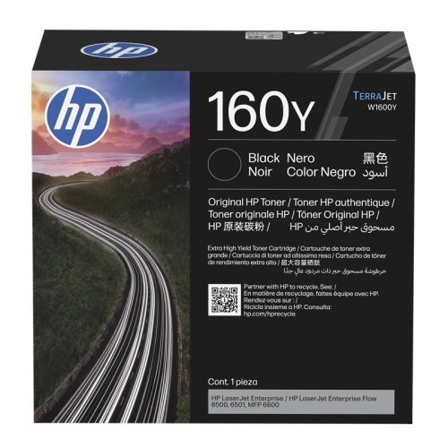 HP 160Y nero toner originale (W1600Y) 38.000 pagine 38000 pagine