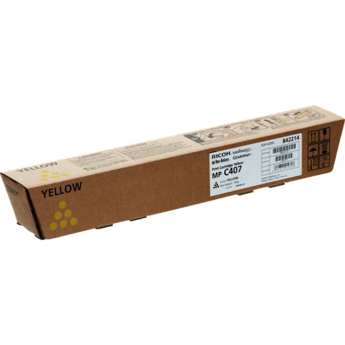 Ricoh MP C407 giallo toner originale (842214) 6.000 pagine 8000 pagine