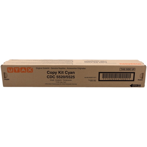 Utax 652511011 ciano toner 6.000 pagine