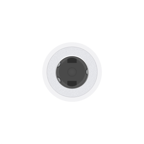 ORIGINALE Apple Adattatore da Lightning a jack 3,5 mm Bianco (MMX62ZM/A)