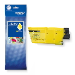 Brother LC528XLY giallo cartuccia d'inchiostro originale 10.000 pagine 10.000 pagine