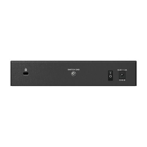D-Link DGS-1008P switch Gigabit PoE 8 porte nero