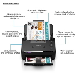Epson FastFoto FF-680W scanner fotografico e documentale