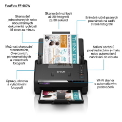 Epson FastFoto FF-680W scanner fotografico e documentale