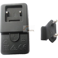 Zebra PWR-WUA5V12W0EU alimentatore USB 5 V 2,5 A con spina UE nero