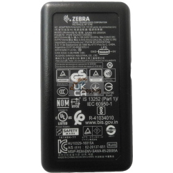 Zebra PWR-WUA5V12W0EU alimentatore USB 5 V 2,5 A con spina UE nero
