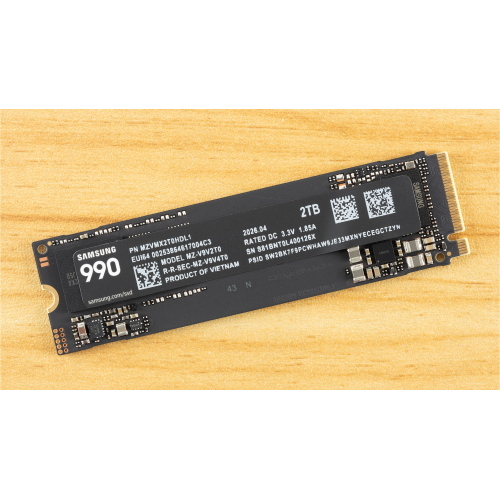 Samsung SSD 990 2TB M.2 NVMe MZ-V9V2T0BW