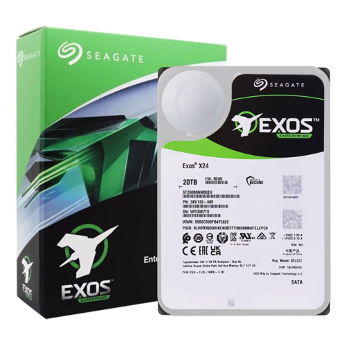 Seagate Exos X24 20TB HDD enterprise SATA ST20000NM002H