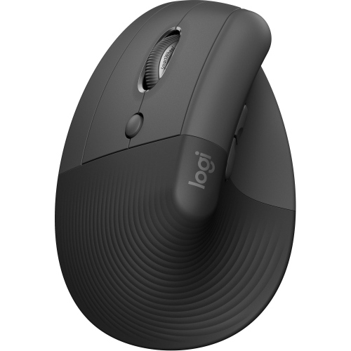 Logitech Lift Left for Business mouse verticale graphite 910-006495