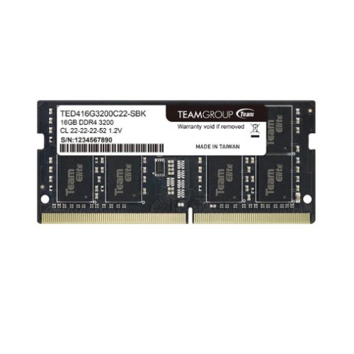 TeamGroup Elite SO-DIMM DDR4 16GB 3200MHz TED416G3200C22-S01
