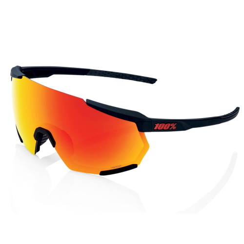 100% RACETRAP 3.0 lenti HiPER Soft Tact nero modello HU-GLA-2147
