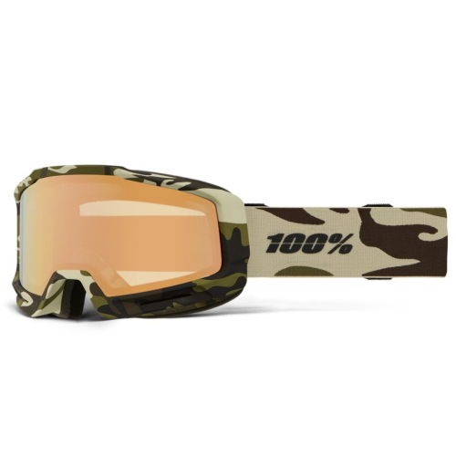 100% SNOW OKAN HIPER mimetico rame Multilayer Mirror modello HU-GOG-S407