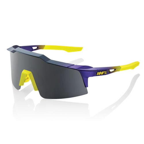 100% SPEEDCRAFT SL lenti fume opaco Metallic Digital Brights modello HU-GLA-2034