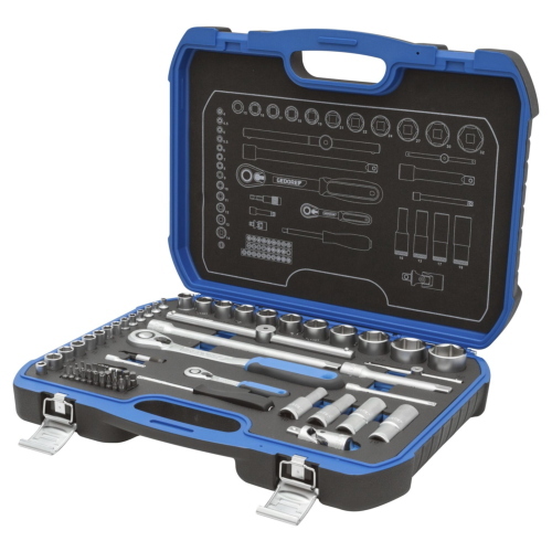 GEDORE SET CHIAVI A BUSSOLA 1/4 + 1/2 69 PZ. modello 19 BMC 20