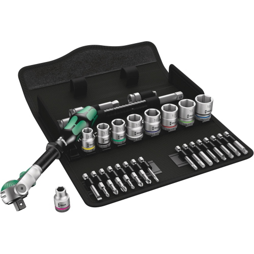 WERA 8100 SB 6 SET con cricchetto ZYKLOP SPEED attacco 3/8 METRICO modello 5004046001