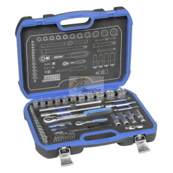GEDORE SET CHIAVI A BUSSOLA 1/4 + 1/2 69 PZ. modello 19 BMC 20