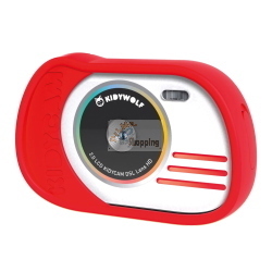 KIDYWOLF FOTOCAMERA E VIDEOCAMERA ROSSO modello 418041