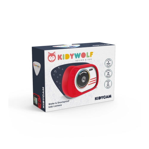 KIDYWOLF FOTOCAMERA E VIDEOCAMERA ROSSO modello 418041