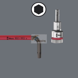 WERA 3950/9 HEX-PLUS MULTICOLOUR IMPERIAL INOX 1 INOX modello 5022860001