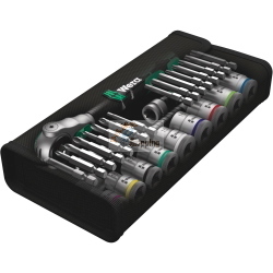 WERA 8100 SB 6 SET con cricchetto ZYKLOP SPEED attacco 3/8 METRICO modello 5004046001