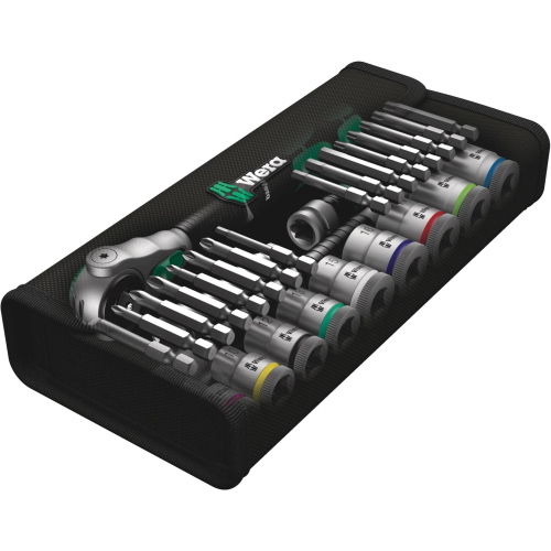 WERA 8100 SB 6 SET con cricchetto ZYKLOP SPEED attacco 3/8 METRICO modello 5004046001