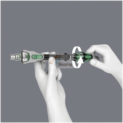 WERA 8100 SB 6 SET con cricchetto ZYKLOP SPEED attacco 3/8 METRICO modello 5004046001