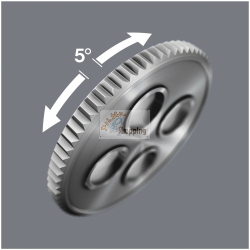 WERA 8100 SB 6 SET con cricchetto ZYKLOP SPEED attacco 3/8 METRICO modello 5004046001