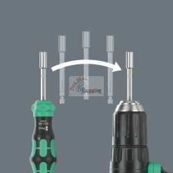 WERA KRAFTFORM COMPACT 28 RA CON BORSA 1 modello 5051520001