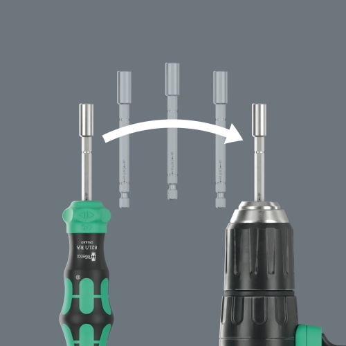 WERA KRAFTFORM COMPACT 28 RA CON BORSA 1 modello 5051520001