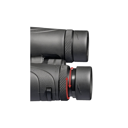 Bresser Corvette 8x42 binocolo BaK-4 impermeabile nero