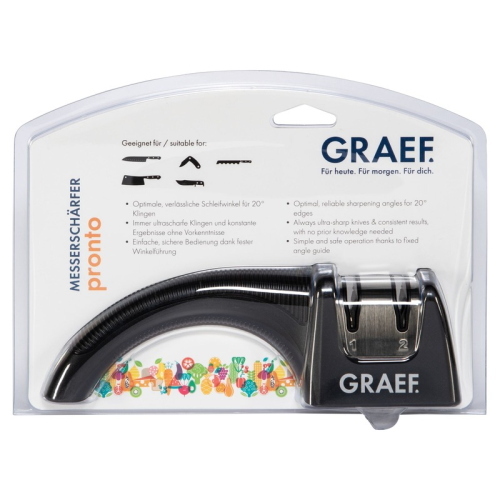 Graef Pronto affilacoltelli manuale argento