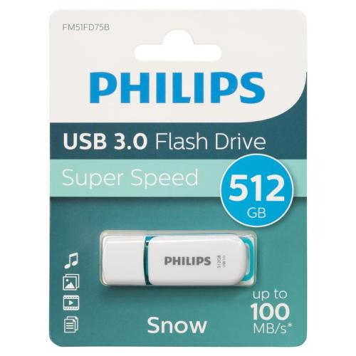 Philips USB 3.0 Snow Edition memoria 512GB verde