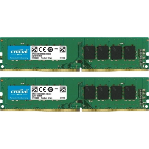 Crucial RAM 64 GB DDR4-3200 UDIMM CL22 kit 2x32 GB CT2K32G4DFD832A