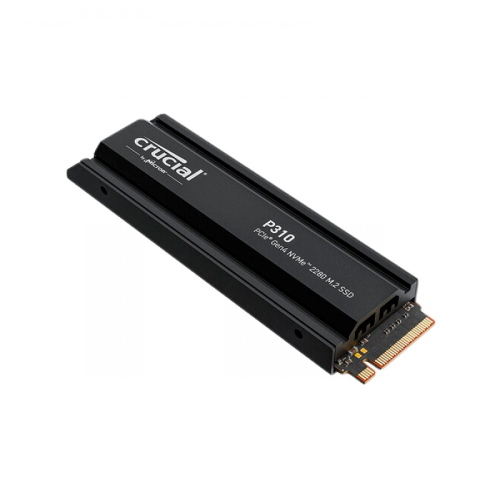 Crucial P310 SSD 1 TB M.2 2280 NVMe PCIe 4.0 con dissipatore