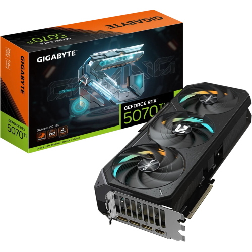 Gigabyte GeForce RTX 5070 Ti Gaming OC 16G GV-N507TGAMING OC-16GD - Scheda video 16 GB