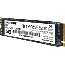Patriot P320 P320P256GM28 - SSD NVMe M.2 PCIe 3.0 da 256 GB
